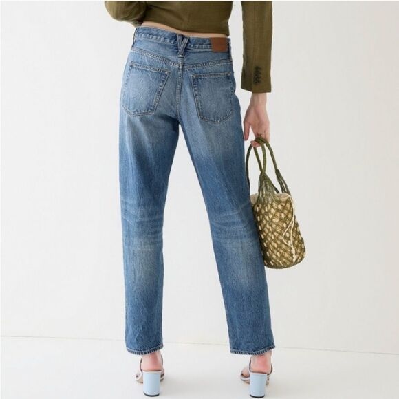 J. Crew Denim Slouchy Boyfriend Jeans Size 29 TALL - Picture 2 of 12